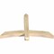 Ekena Millwork Bellingham Rough Sawn Timber Gable Bracket, Douglas Fir, 48"W x 30"H x 4"D x 4"F, 15/12 Pitch GBW048X30X0404BEL00RDF - alternate 3
